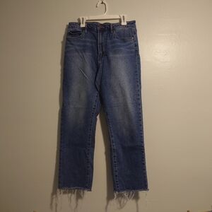 Articles of Society Wide Leg Blue Jeans